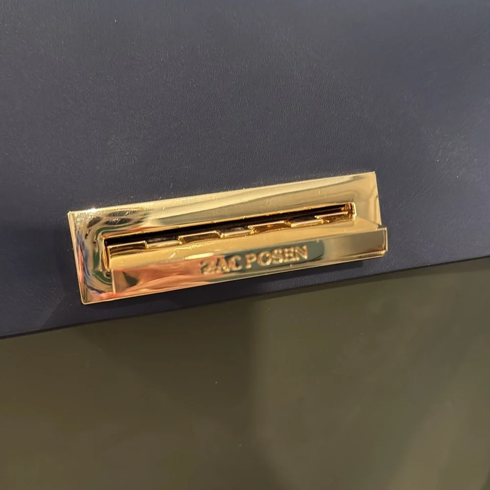 ZAC ZACPOSEN Eartha iconic top handle satchel in Moss - Picture 6 of 9